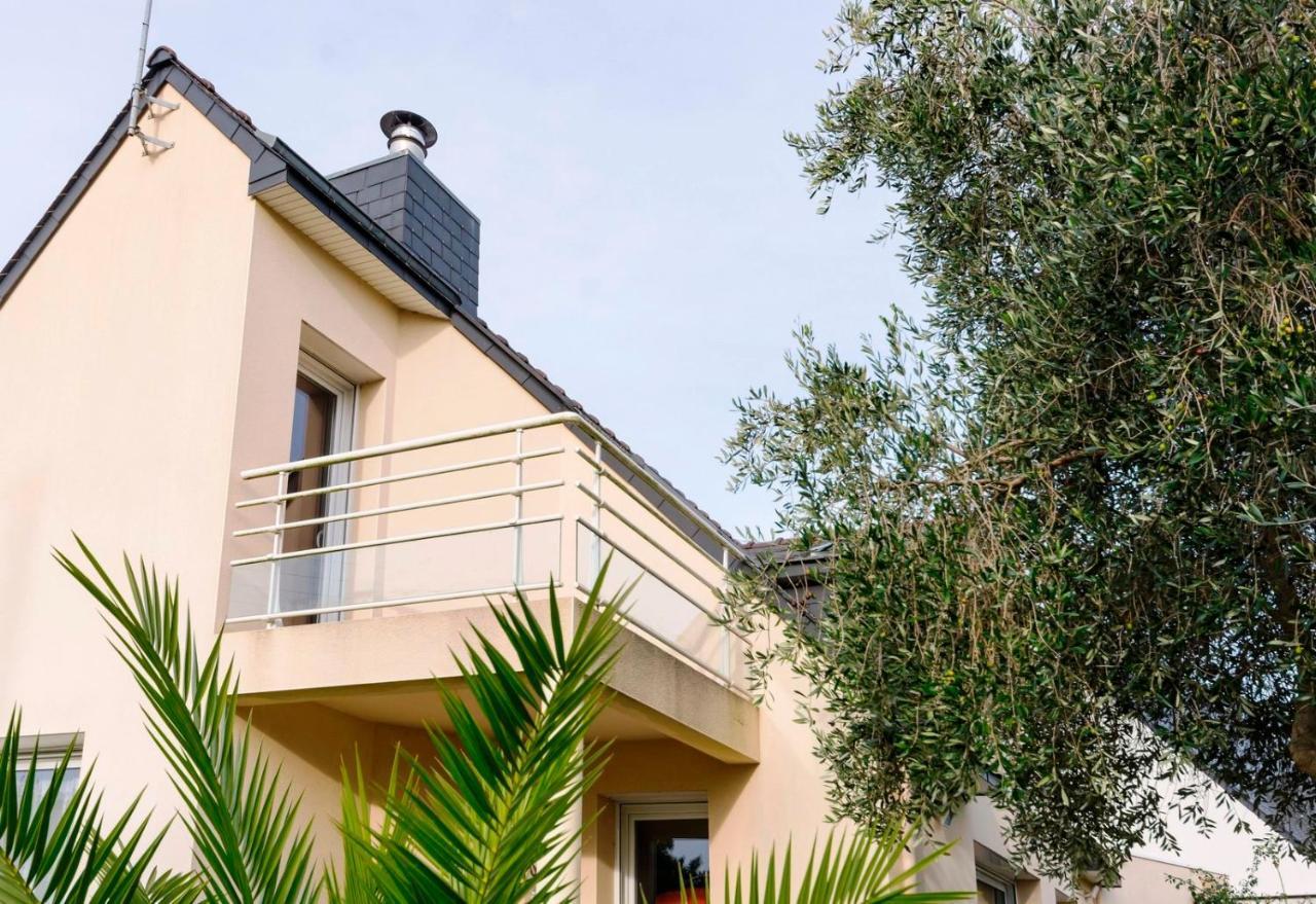 Lomener - La Goelette - 1 Appartement Avec 2 Chambres Et 2 Studios A 450M De La Plage เปลอเมอร์ ภายนอก รูปภาพ