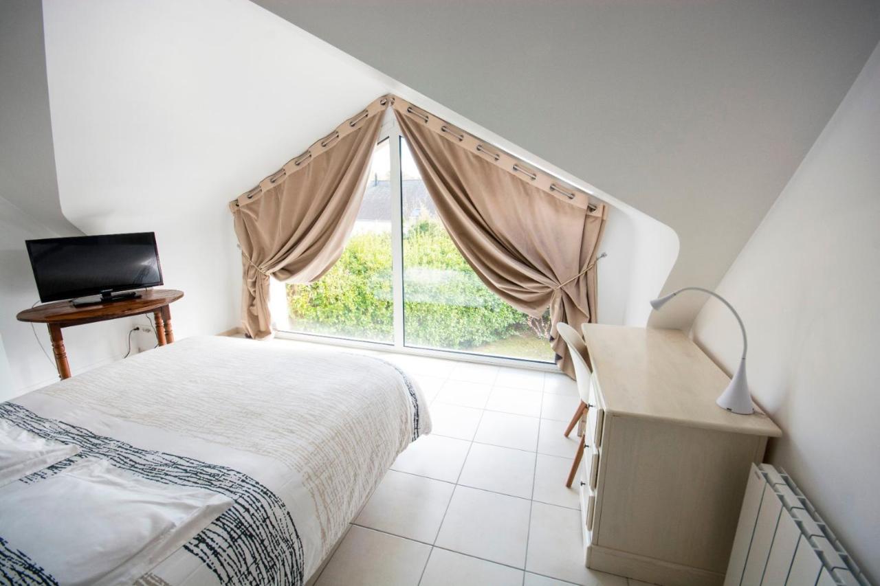 Lomener - La Goelette - 1 Appartement Avec 2 Chambres Et 2 Studios A 450M De La Plage เปลอเมอร์ ภายนอก รูปภาพ